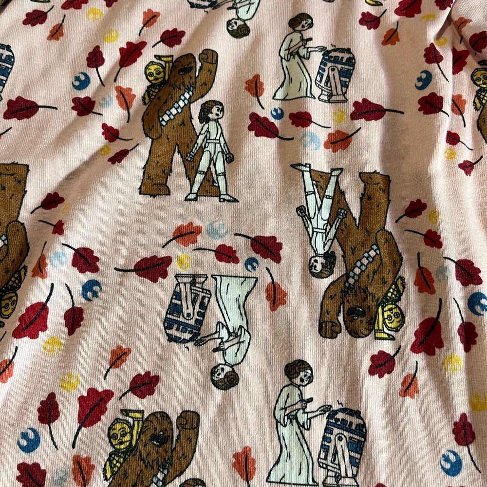 Hanna Andersson Star Wars Pink Character Pajama Set - Picture 2 of 5
